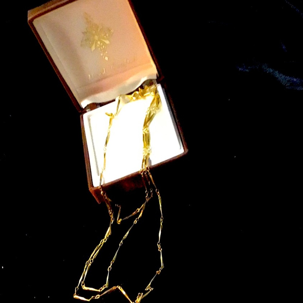 Necklace gold color 16”
